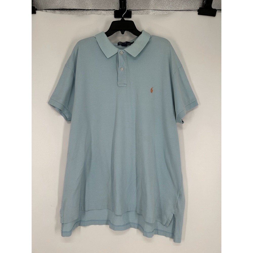 Polo Ralph Lauren Polo‎ Shirt Mens 3XLT 3XL Tall Short Sleeve Golf 100% Cotton